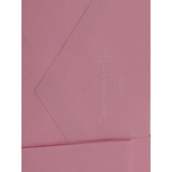 Hallmark Stationery Excercising Lady Lined Paper 10 Seals 10 Pink Envelopes Vtg - Picture 2 of 3